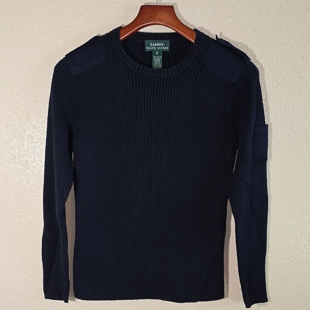 Ralph Lauren Navy Blue Long Sleeve Top